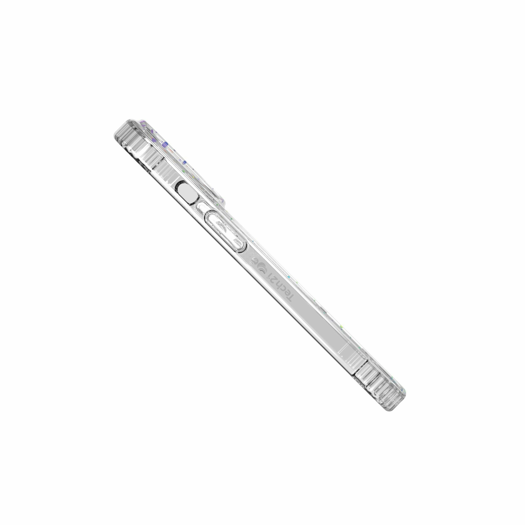 Tech21 Evo Sparkle MagSafe iPhone 14 Pro Transparent
