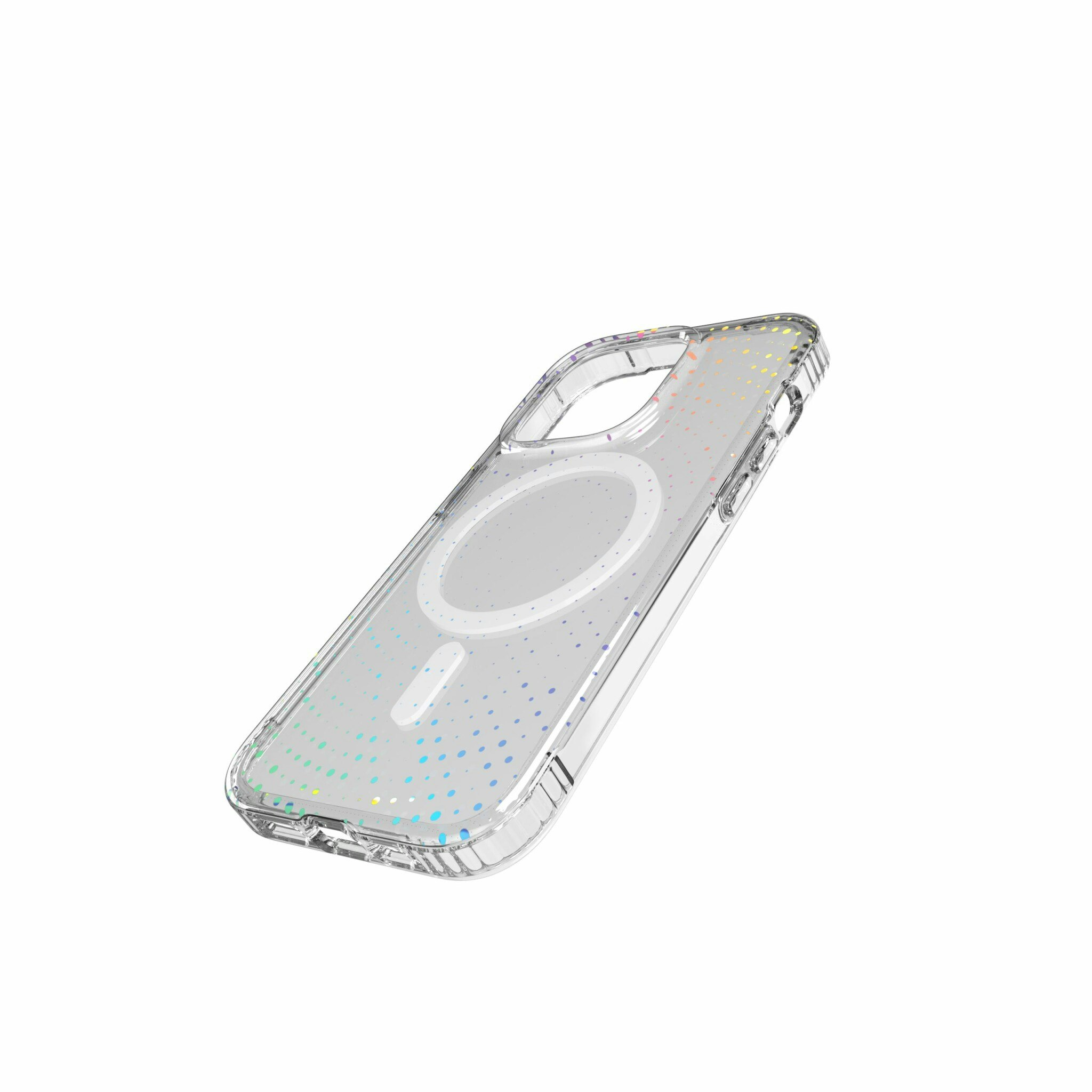Tech21 Evo Sparkle MagSafe iPhone 14 Pro Transparent