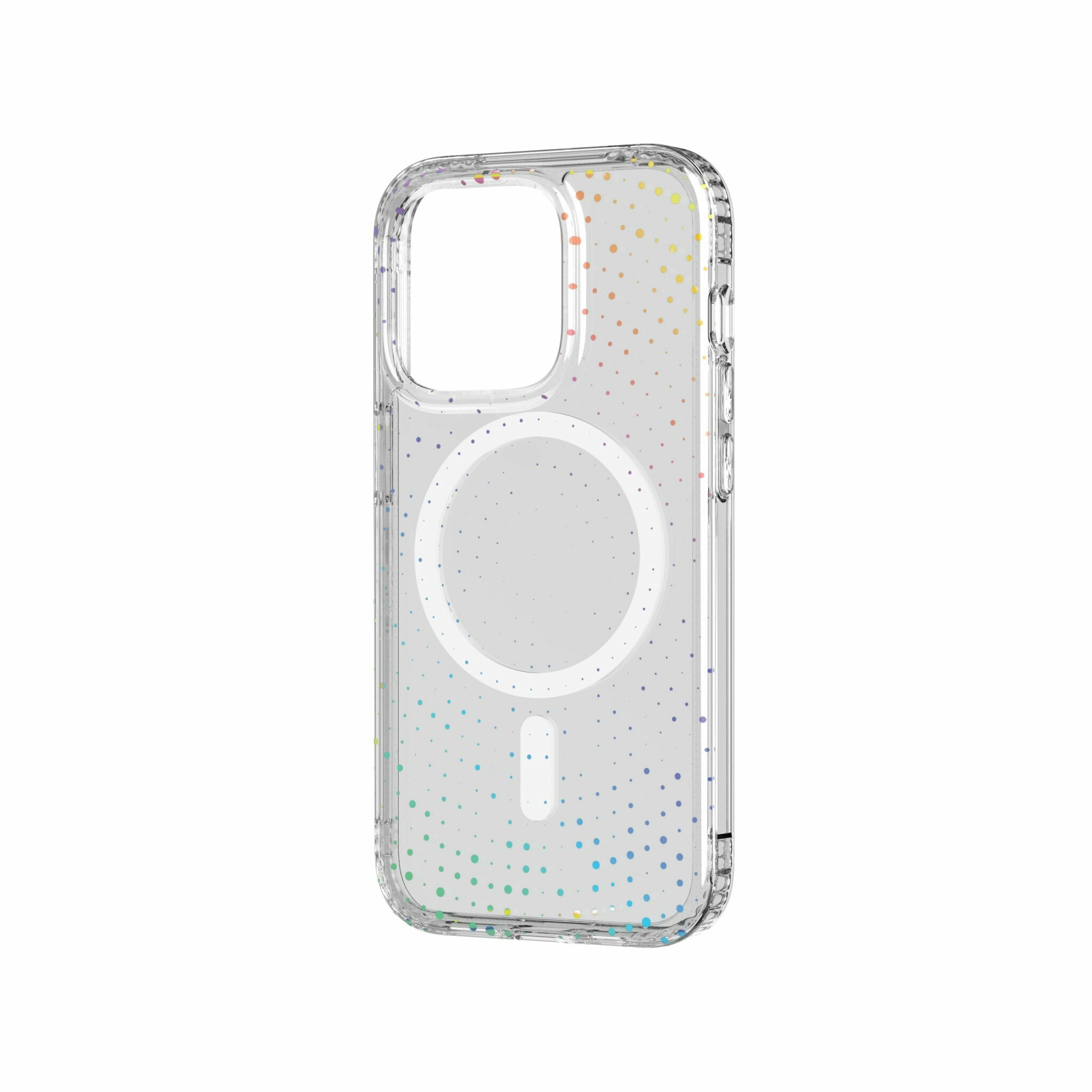 Tech21 Evo Sparkle MagSafe iPhone 14 Pro Transparent