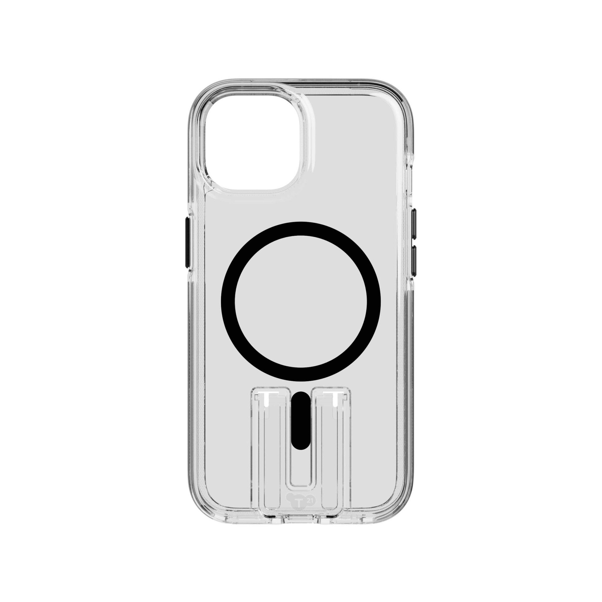 Tech21 Evo Kick MagSafe iPhone 15/14/13 Transparent Svart