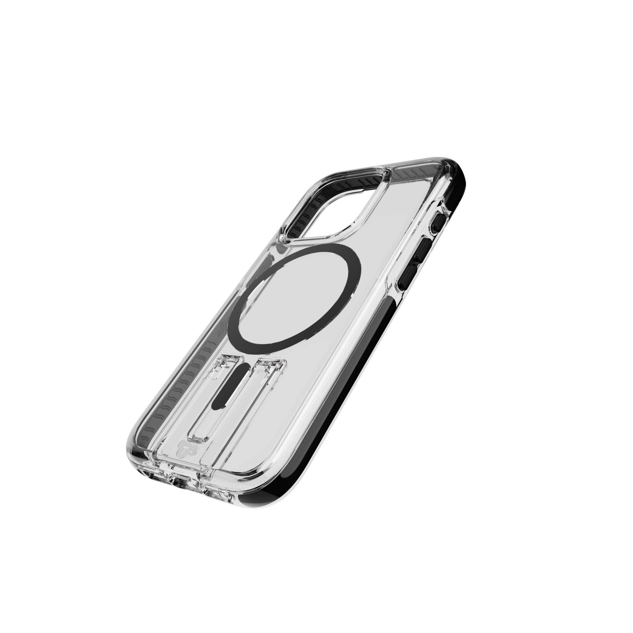 Tech21 Evo Kick MagSafe iPhone 15 Pro Transparent Svart