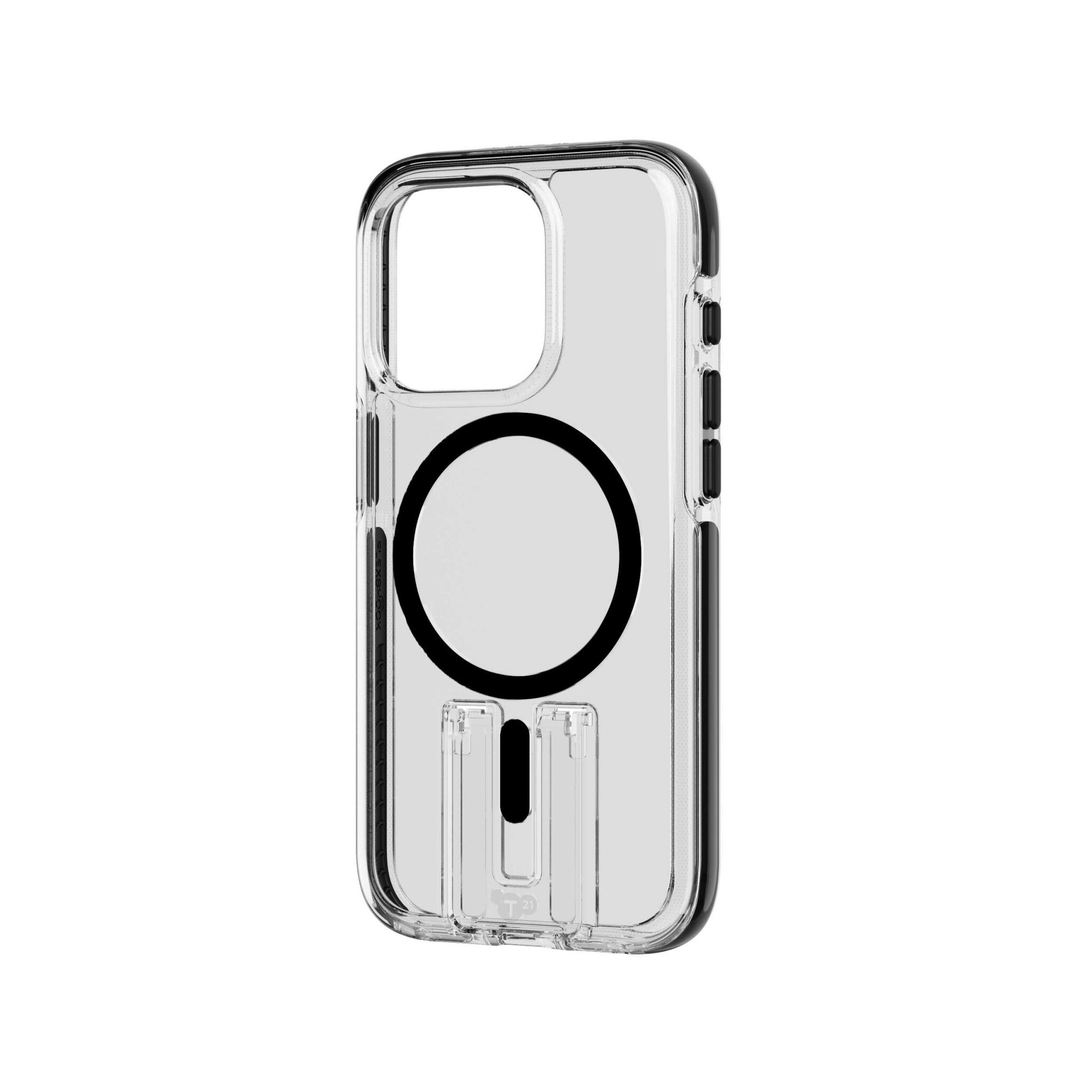 Tech21 Evo Kick MagSafe iPhone 15 Pro Transparent Svart