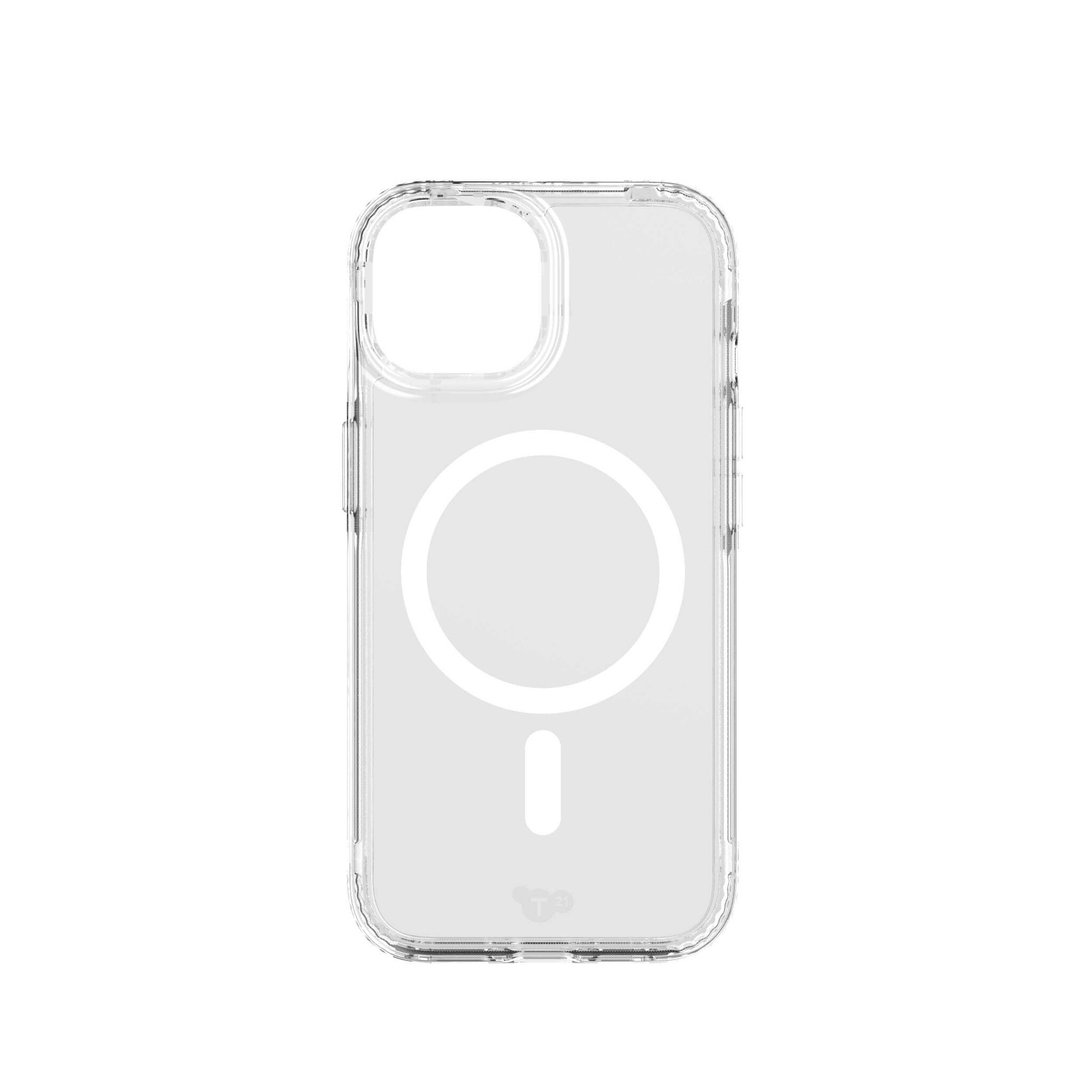 Tech21 Evo Clear MagSafe iPhone 15/14/13 Transparent