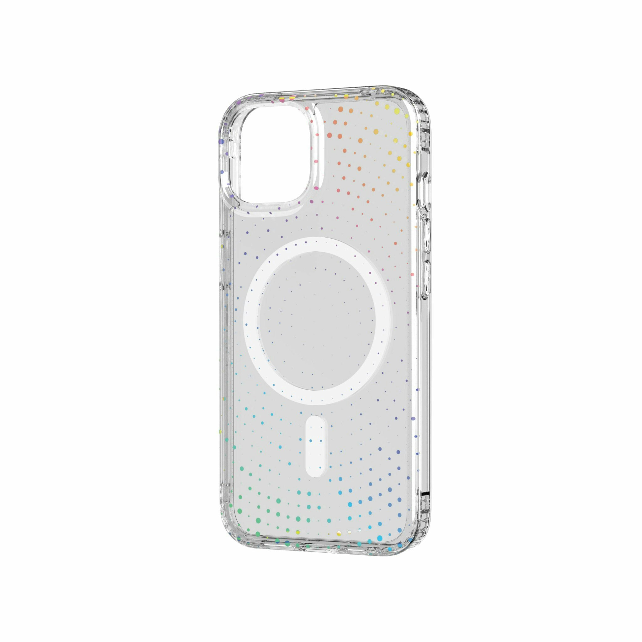Tech21 Evo Sparkle MagSafe iPhone 13/14/15 Transparent