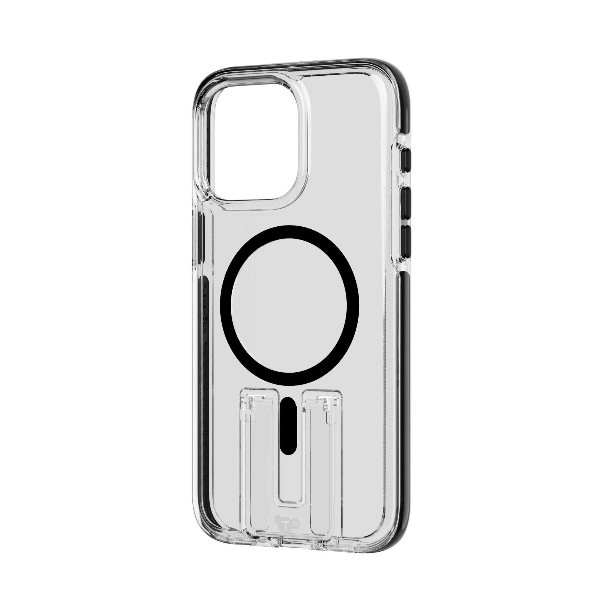 Tech21 Evo Kick MagSafe iPhone 15 Pro Max Transp. Svart