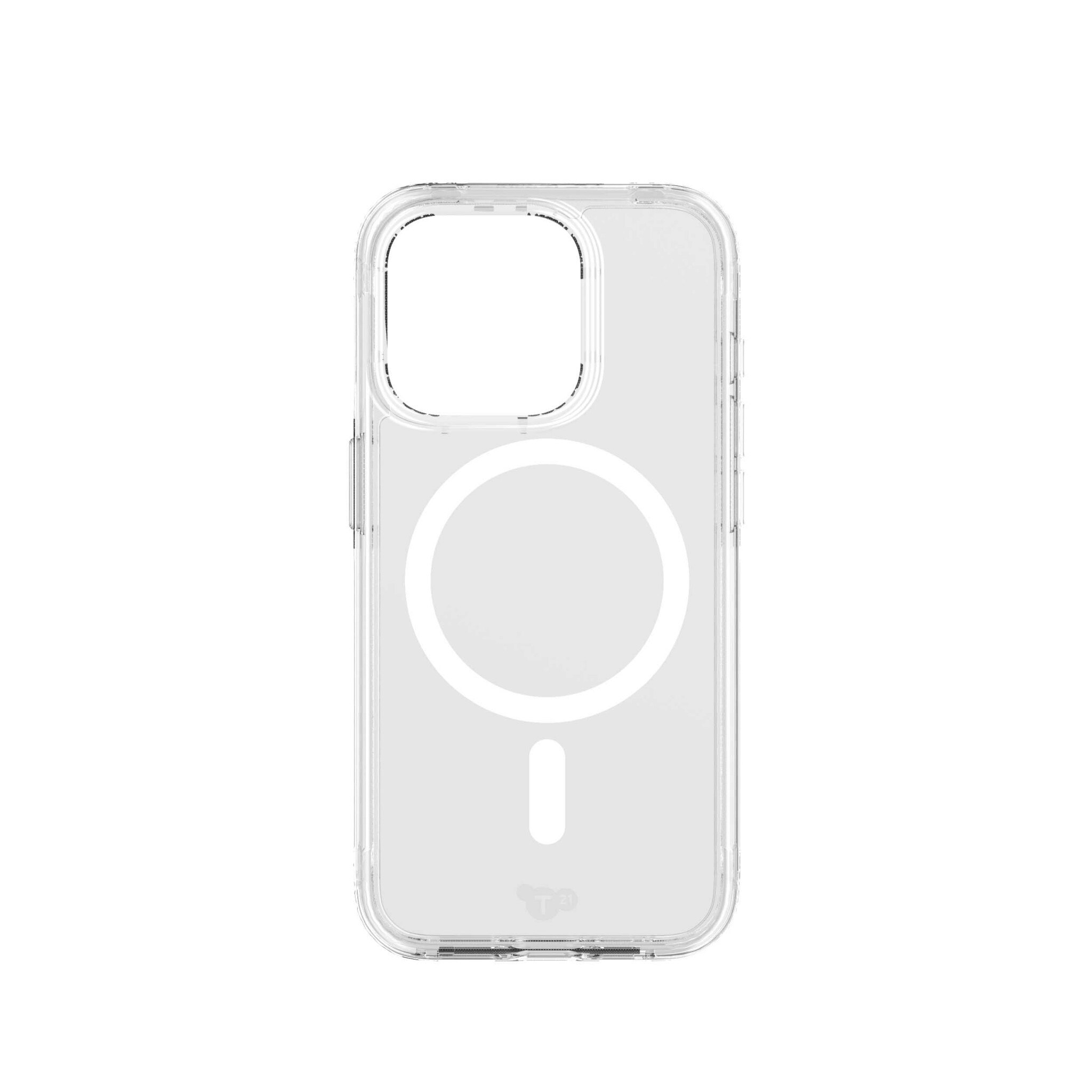 Tech21 Evo Clear MagSafe iPhone 15 Pro Transparent