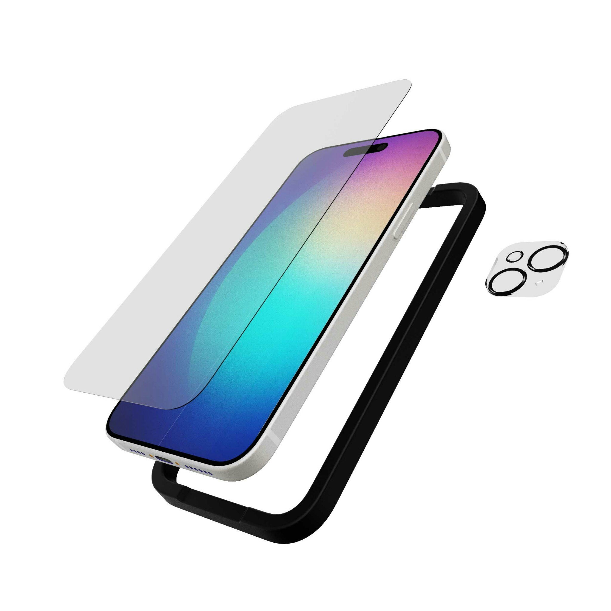 Tech21 Impact Glass SET Screen/Camera iPhone 15 Plus