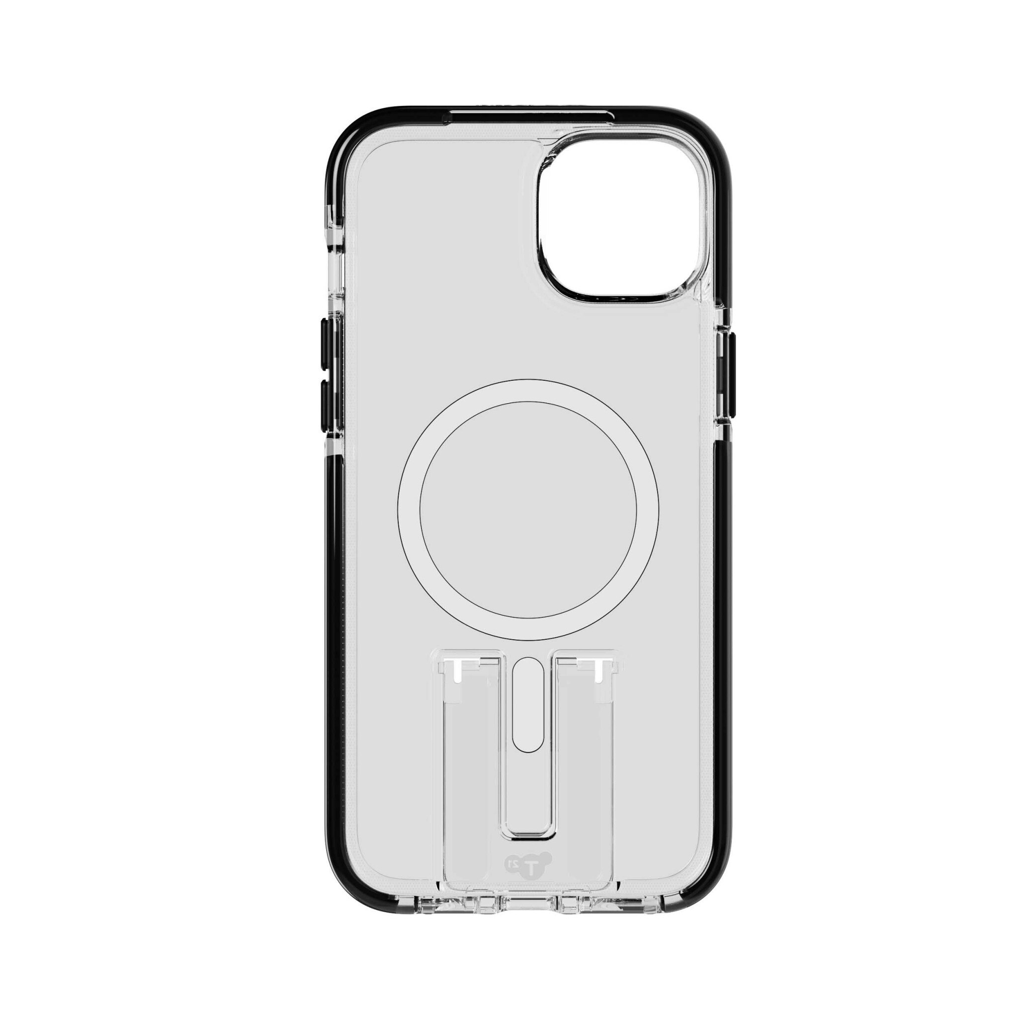 Tech21 Evo Kick MagSafe iPhone 15 Plus Transp. Svart