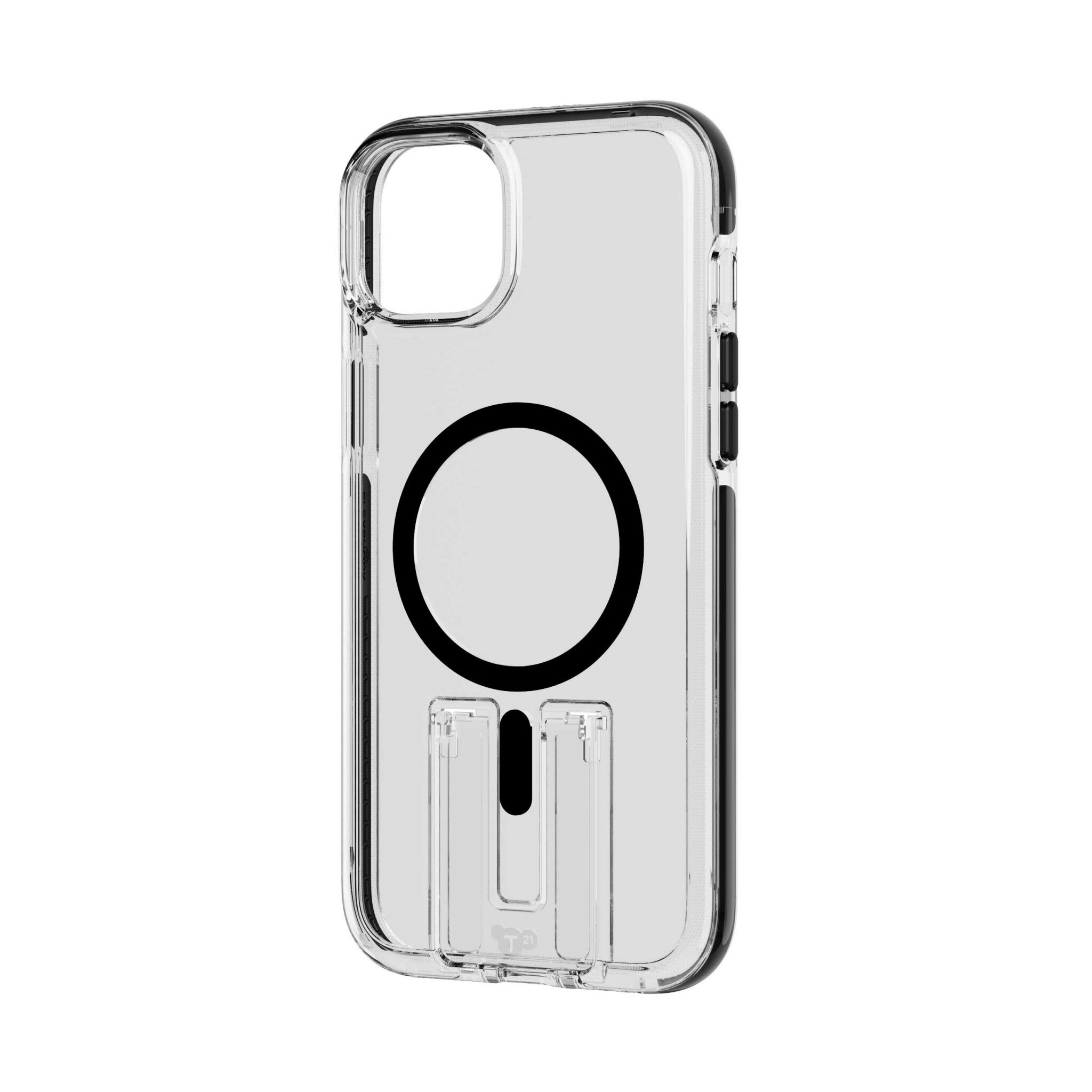 Tech21 Evo Kick MagSafe iPhone 15 Plus Transp. Svart