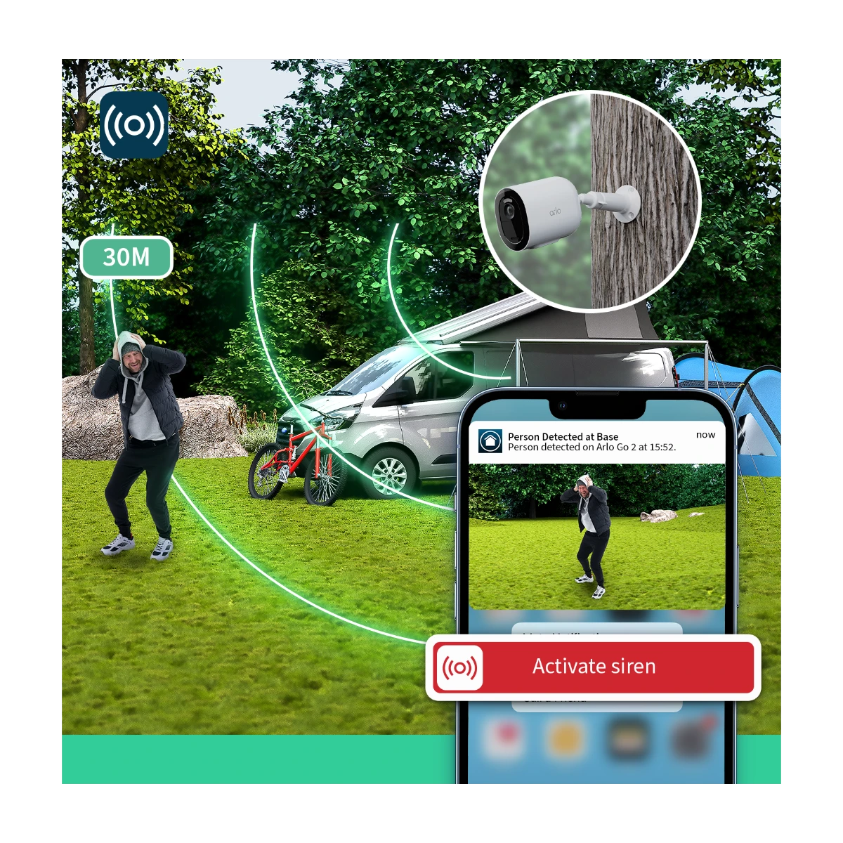 Arlo Go 2 4G/LTE övervakningskamera