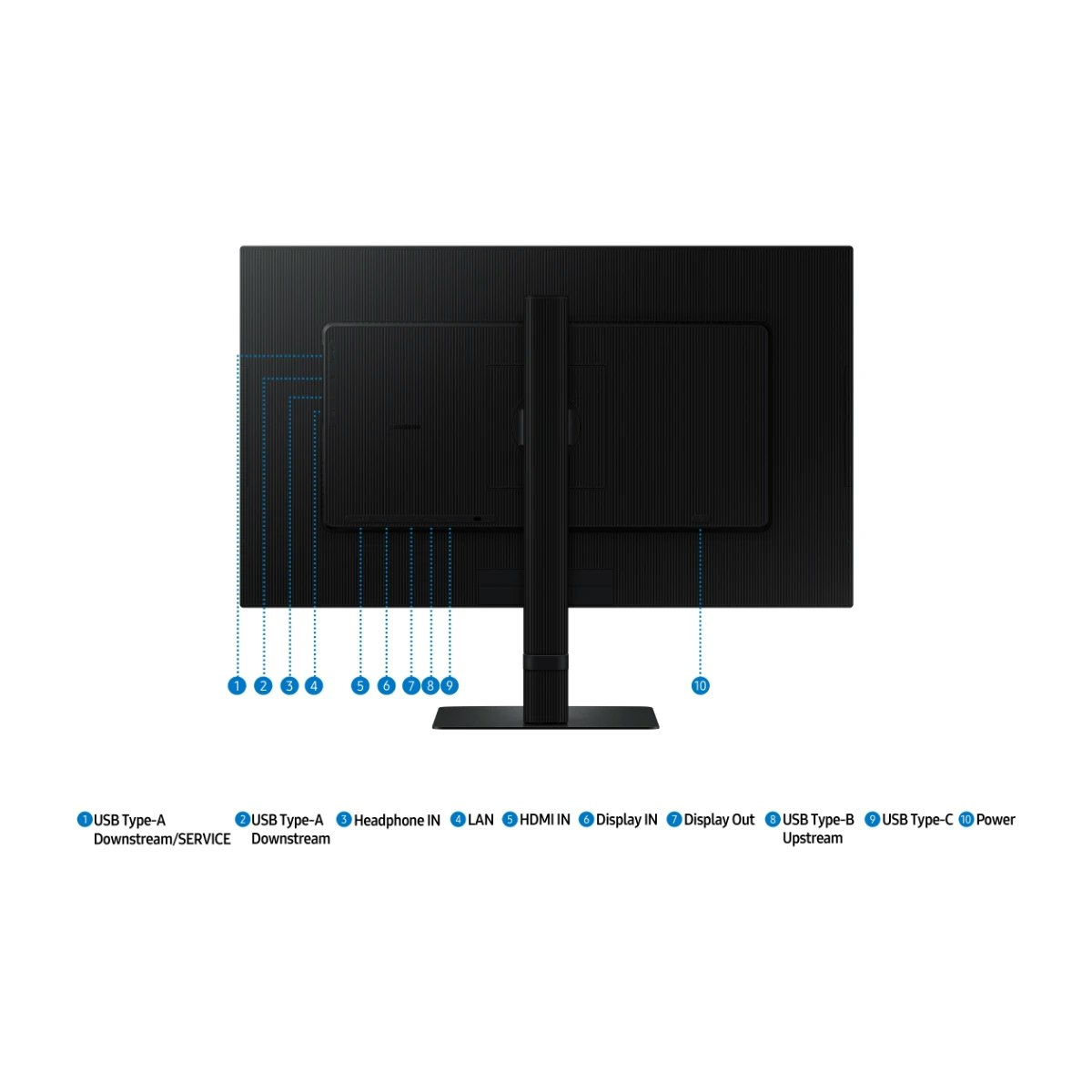 Samsung ViewFinity S6 S60UD 27" QHD-skärm