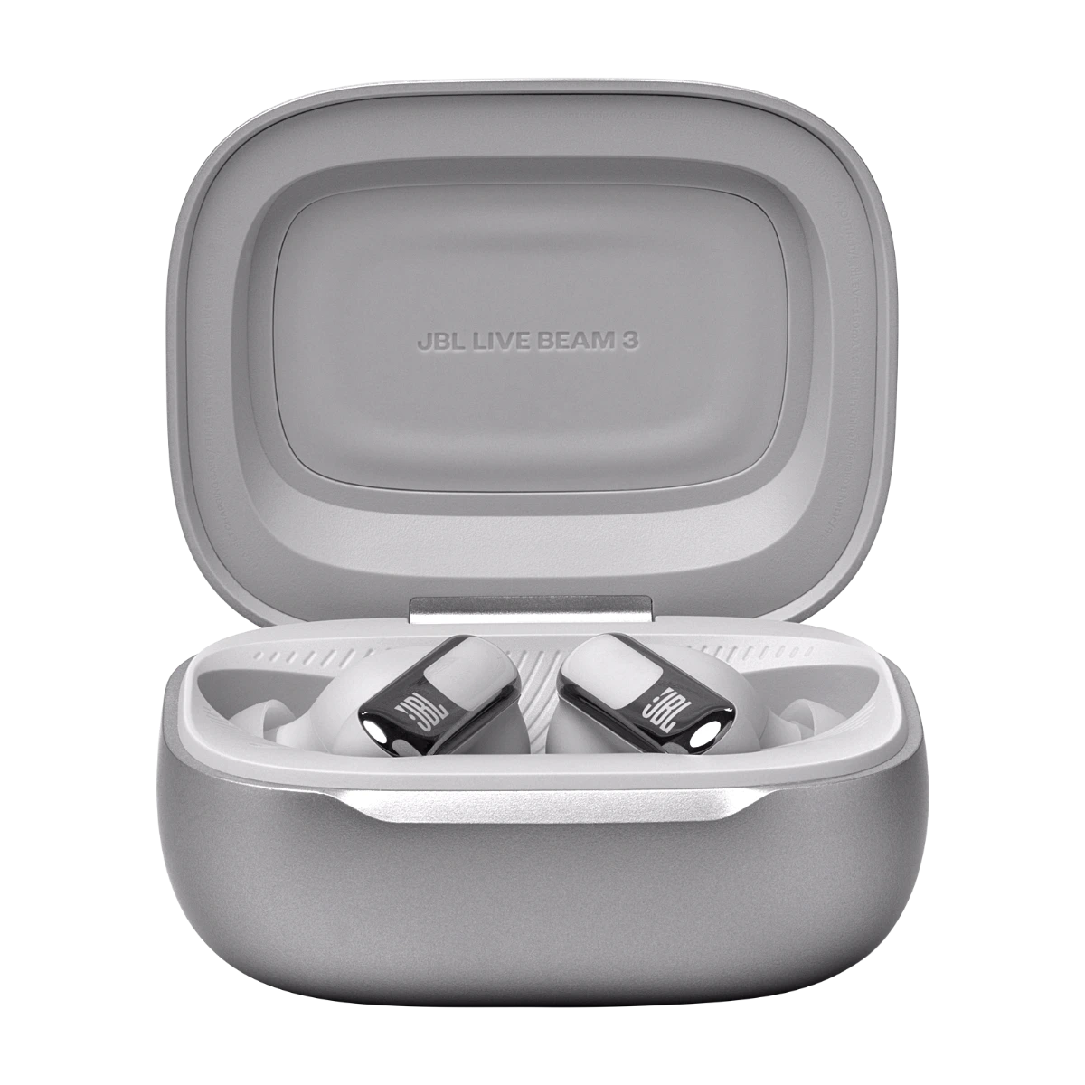JBL Live Beam 3 true wireless brusreducerande hörlurar Silver