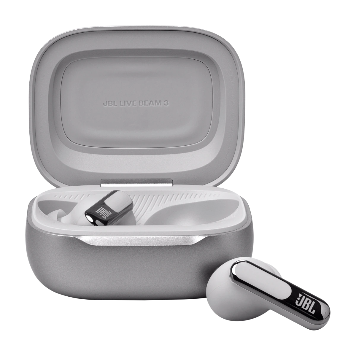 JBL Live Beam 3 true wireless brusreducerande hörlurar Silver