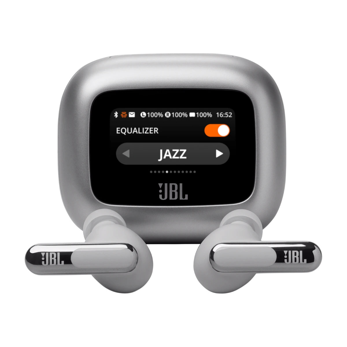 JBL Live Beam 3 true wireless brusreducerande hörlurar Silver