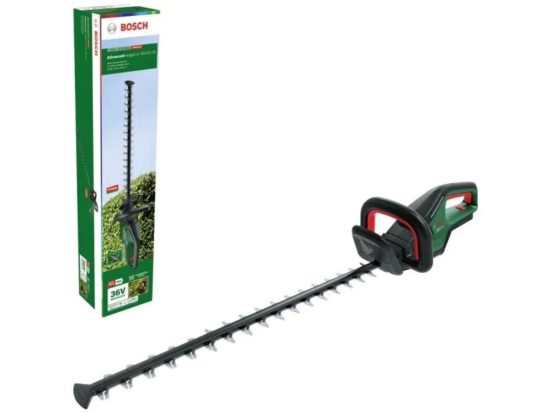 Bosch AdvancedHedgeCut 36 V Häcksax batteridriven 65 cm Svärd
