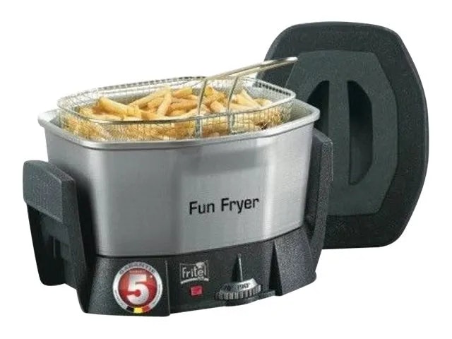 FRITEL Starter FF 1200 Fun Fryer Fritös 1.5 liter 1.4 kW svart/grå/silver