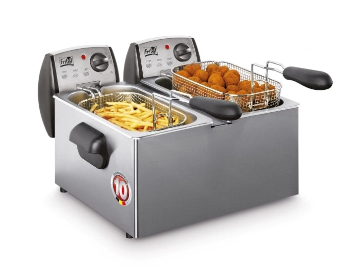 FRITEL Starter FR 1850 Duo Fritös 6 liter Rostfritt stål