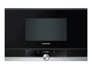 Siemens iQ700 BF634LGS1 Mikrovågsugn inbyggd 21 liter 900 W stål