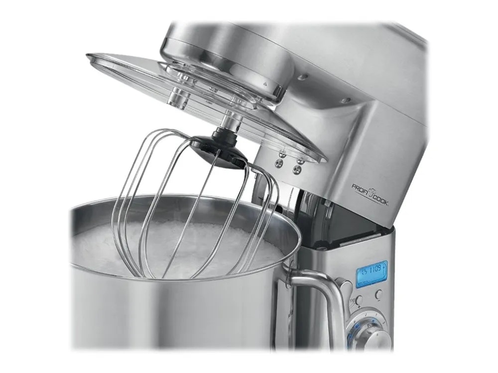 ProfiCook PC-KM 1096 köksmaskin 10 liter rostfritt stål/sort