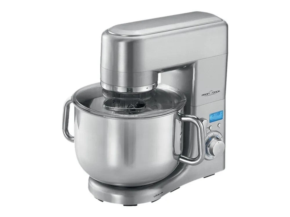 ProfiCook PC-KM 1096 köksmaskin 10 liter rostfritt stål/sort