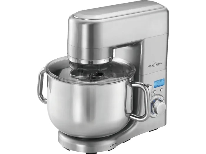 ProfiCook PC-KM 1096 köksmaskin 10 liter rostfritt stål/sort