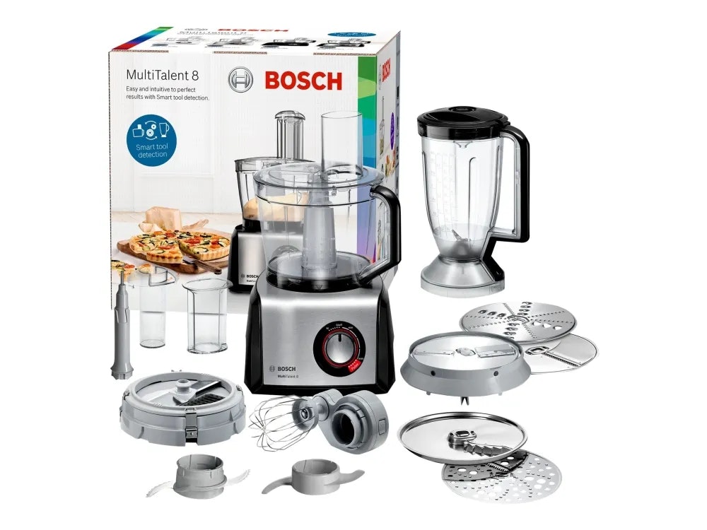 Bosch MultiTalent 8 MC812M865 Matberedare 3,9 liter borstat stål/svart