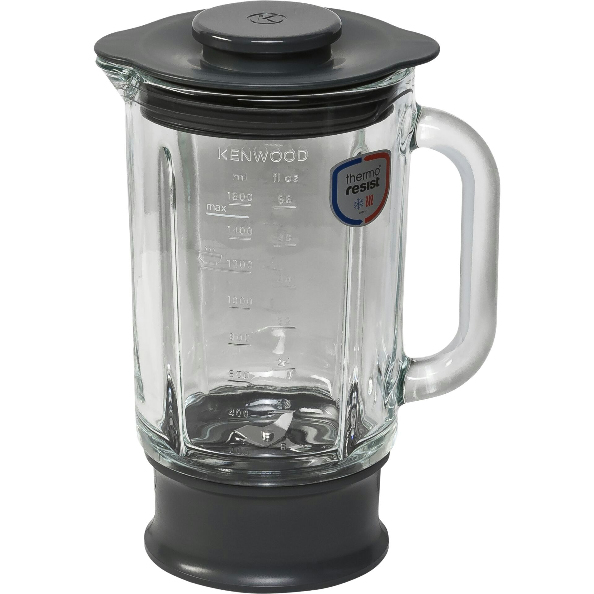 Kenwood FDM72.990SS, 3 l, Rostfritt stål, 1,5 l, 1,5 l, Plast, Glas