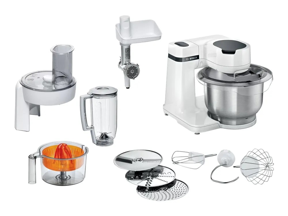 Bosch MUM Serie 2 MUMS2EW40 Köksmaskin 3,8 liter vit