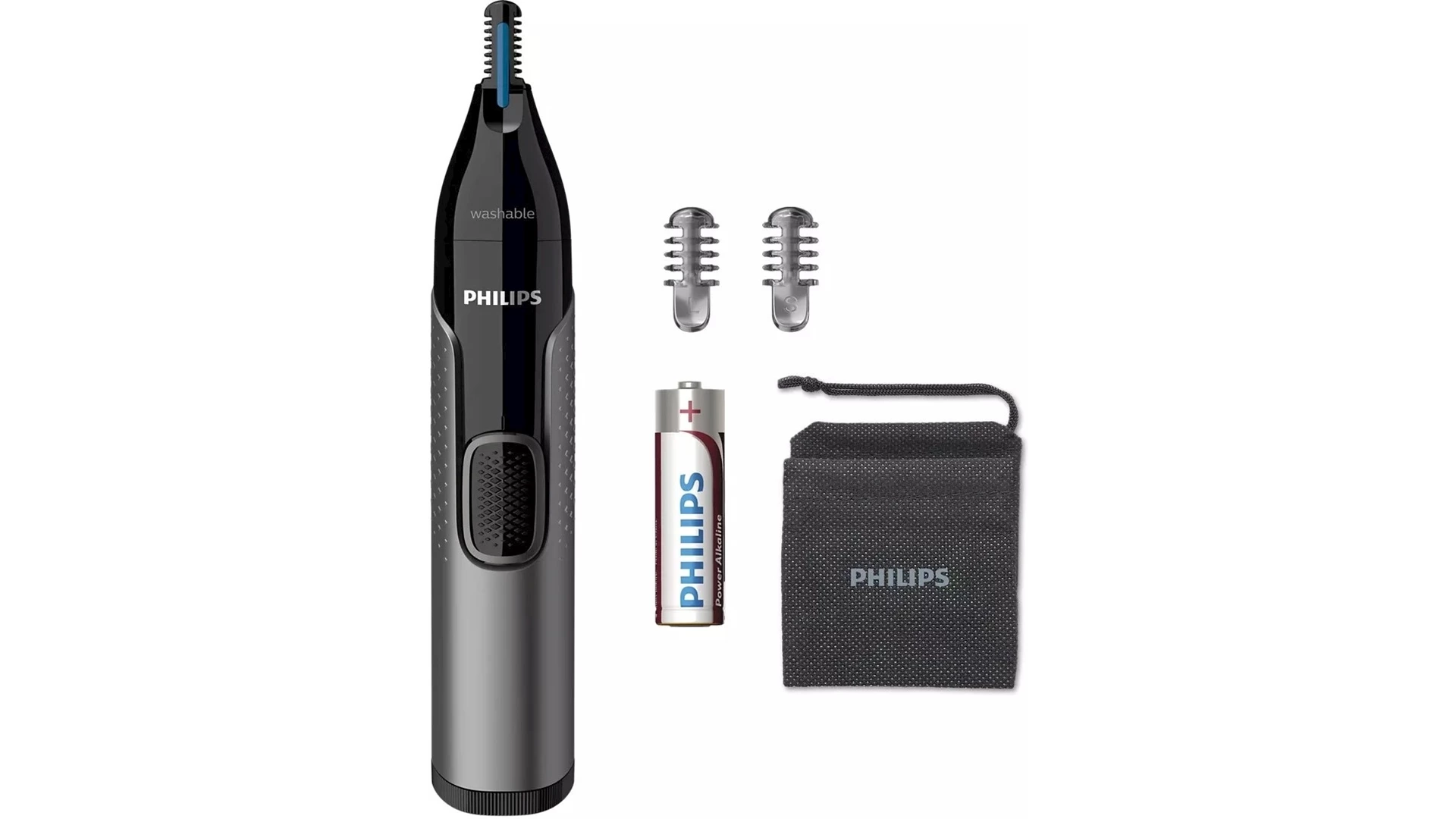 Philips NT3650 Öron- och näshårstrimmer Grå