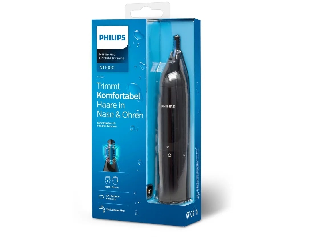Philips NT1650 Näs- och örontrimmer Svart
