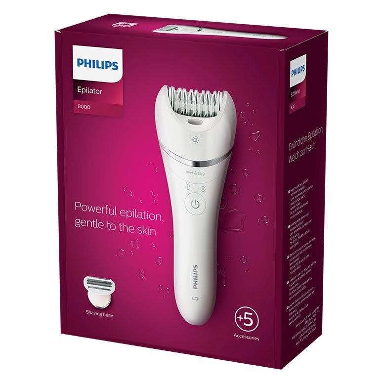 Philips Series 8000 BRE710 Epilator