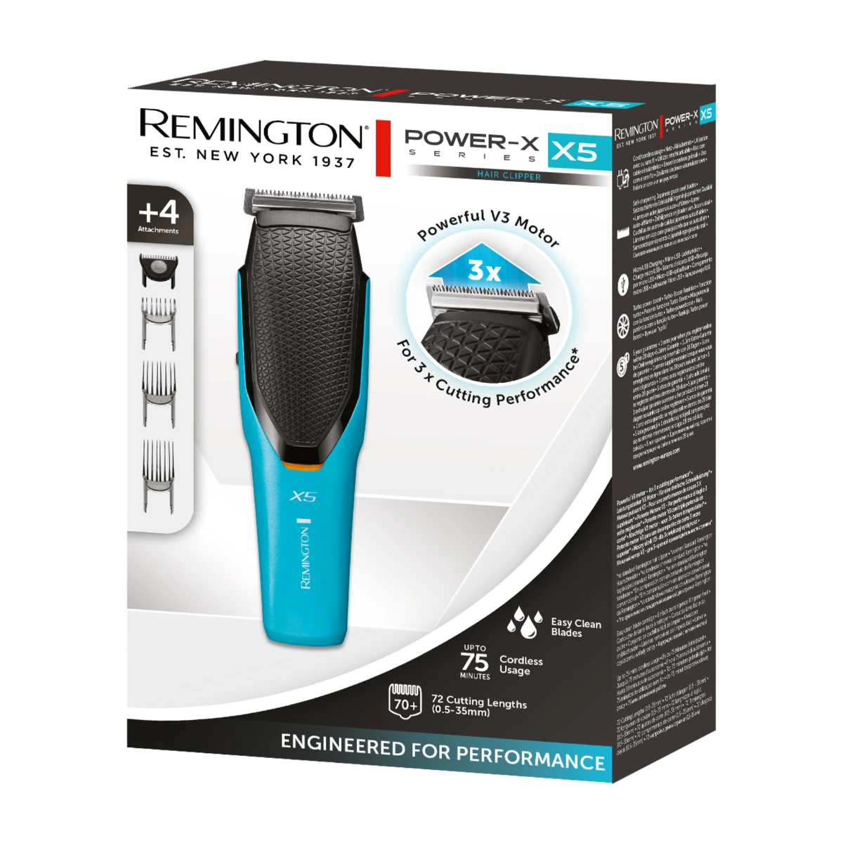 Remington HC5000 Power X Series x5 Trimmer