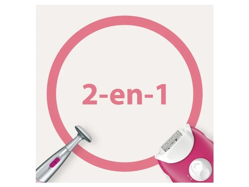Braun Silk-Epil 3 420 Epilator Ruby