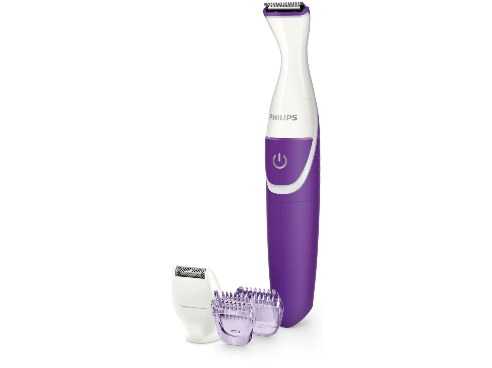 Philips Essential BRT383/15 bikinitrimmer Våt och torr Lila/Vit