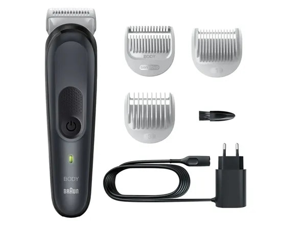 Braun 3 BG3340 Trimmer AC/Batteri Svart