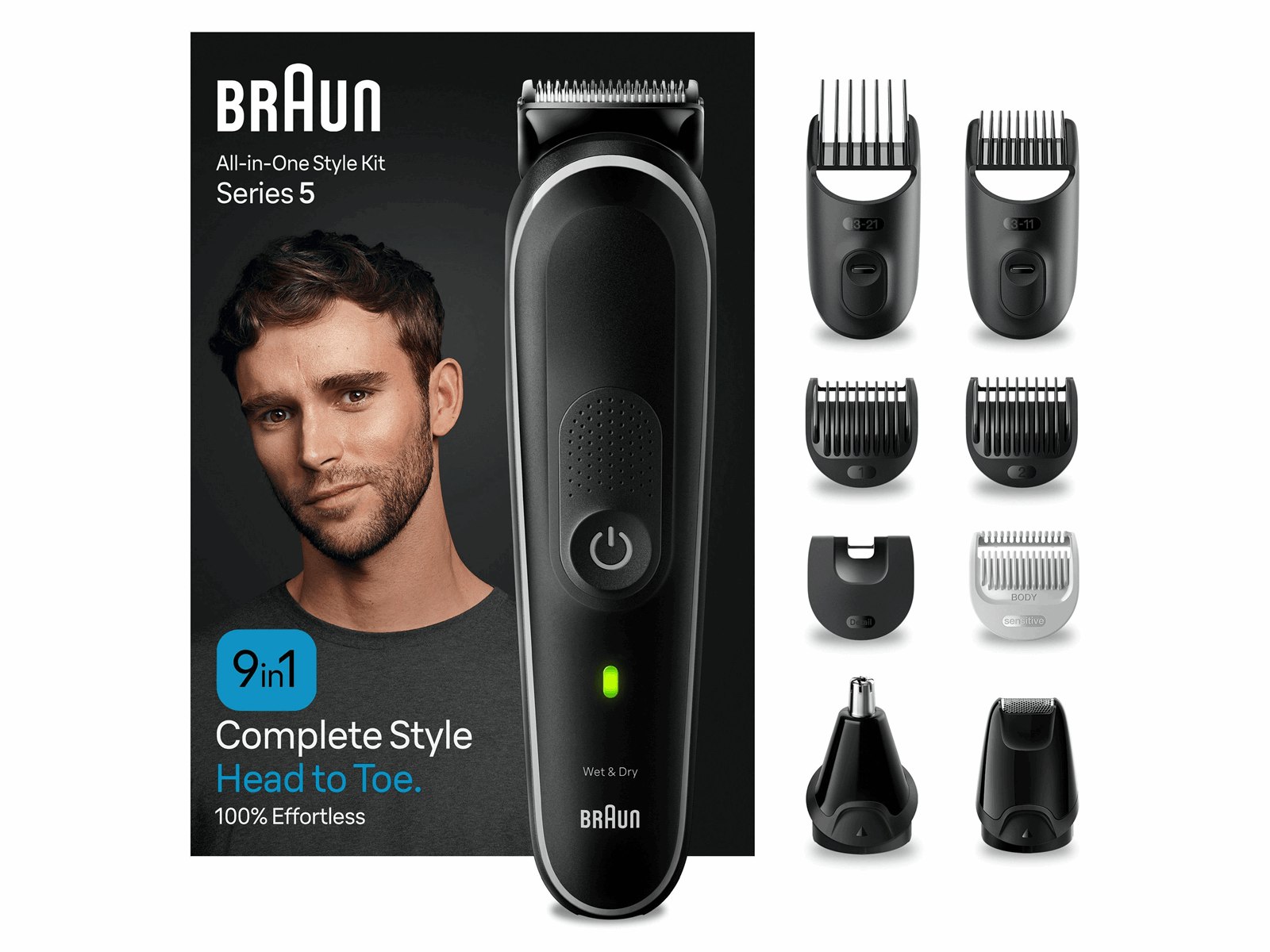 Braun All-in-One Style Kit 5 MGK5410 Hårtrimmer