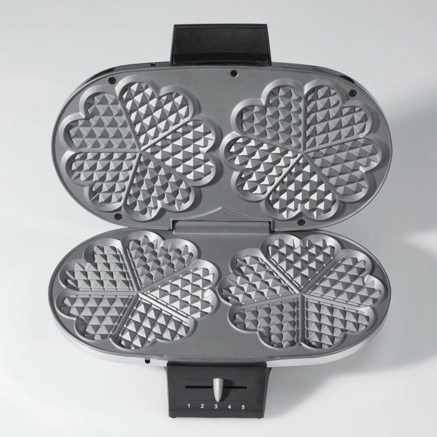 Cloer Cloer Double Waffle Iron 1329 1200W silver