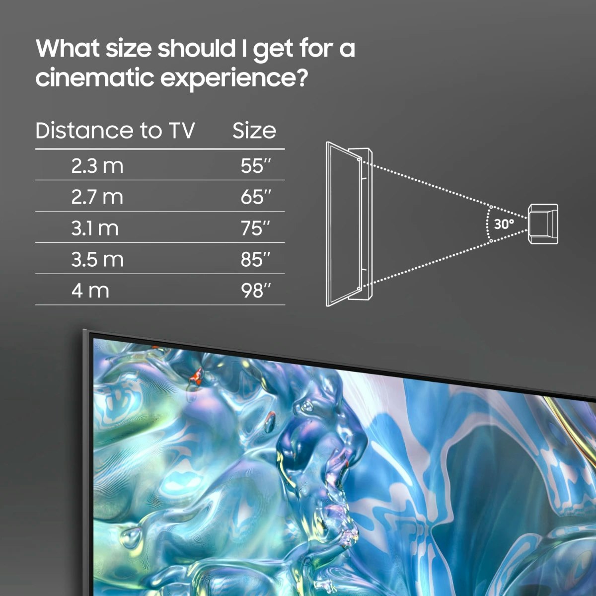 Samsung TQ50Q60DAU 50" 4K UHD LCD TV QLED Smart TV