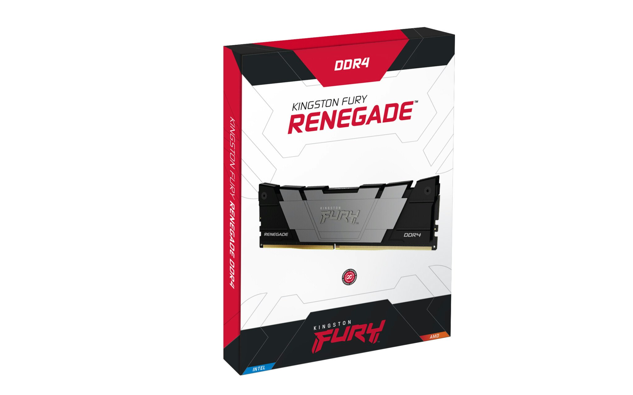 Kingston Technology FURY 64GB 3200MT/s DDR4 CL16 DIMM (Kit of 2) Renegade Black
