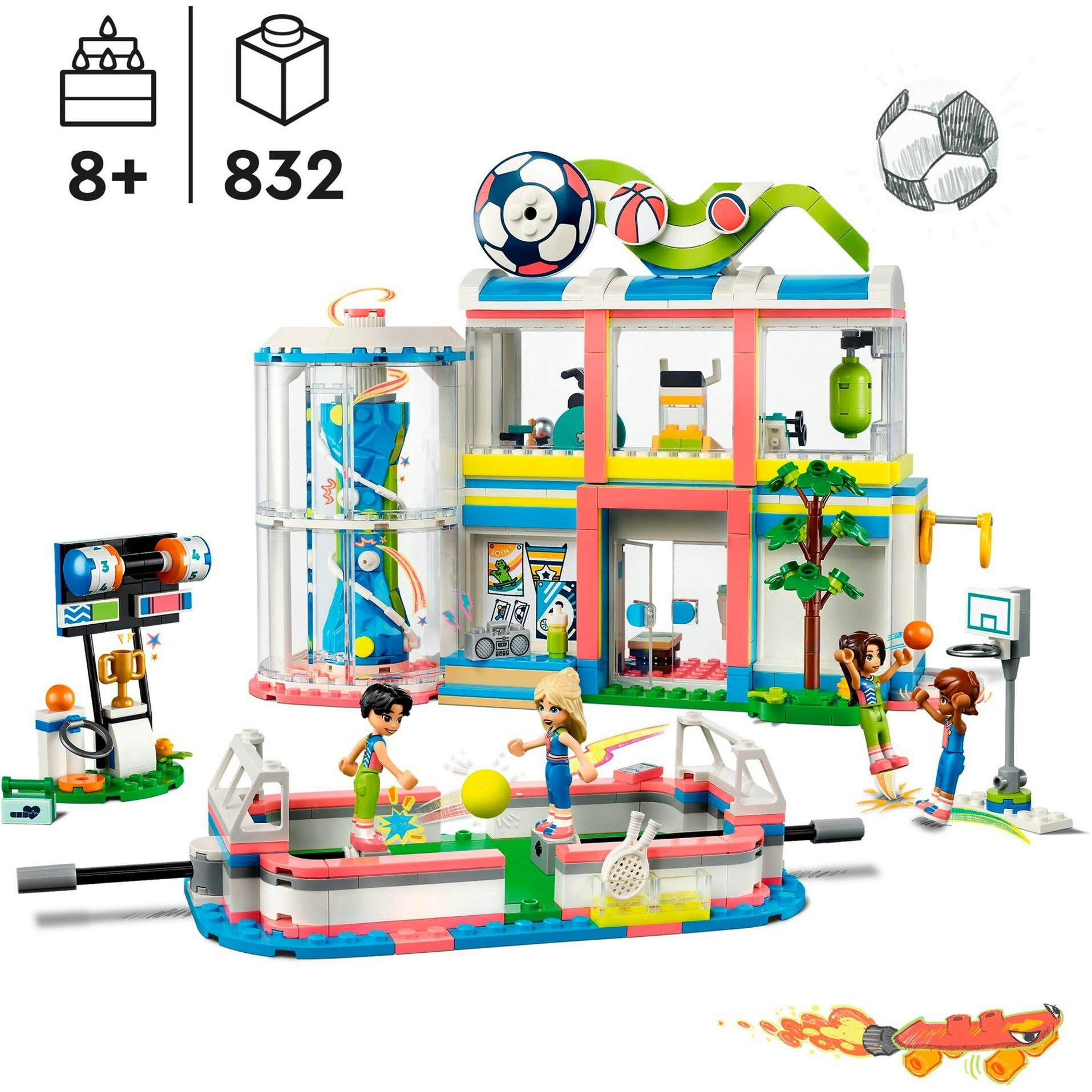 LEGO 41744 Friends Sports Center Construction Toy