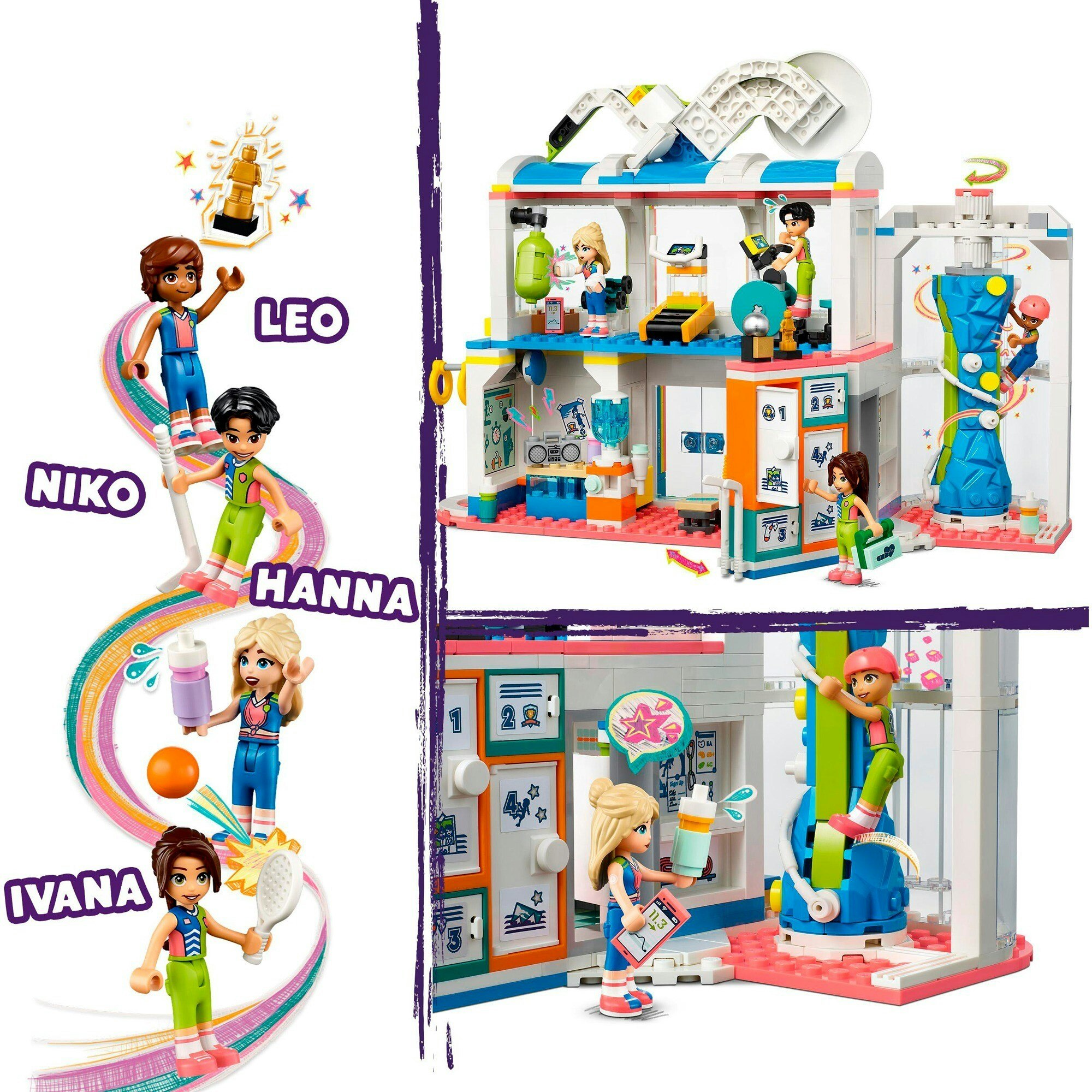LEGO 41744 Friends Sports Center Construction Toy