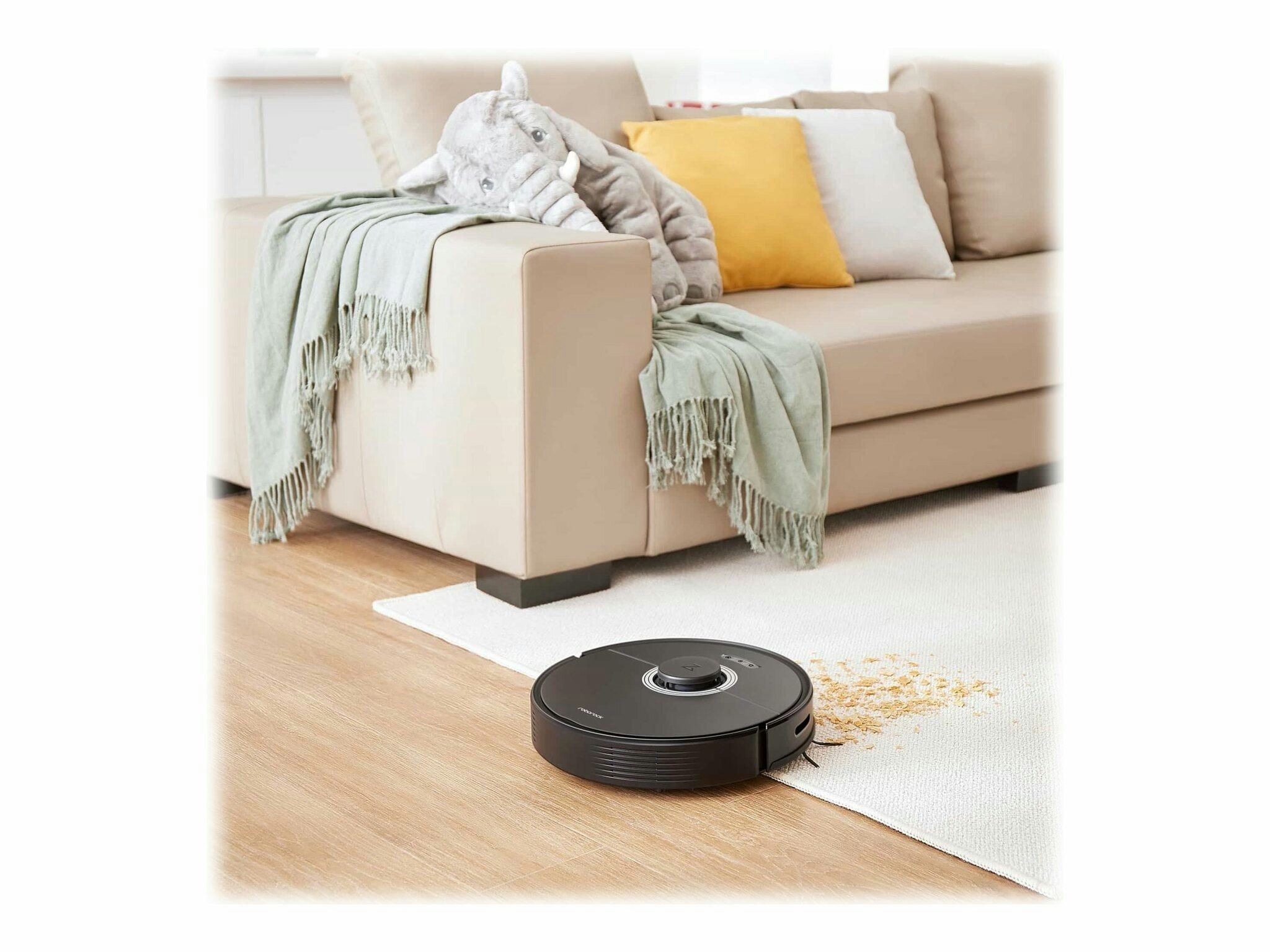 Roborock Q7 Max Robotdammsugare 0.47liter Svart