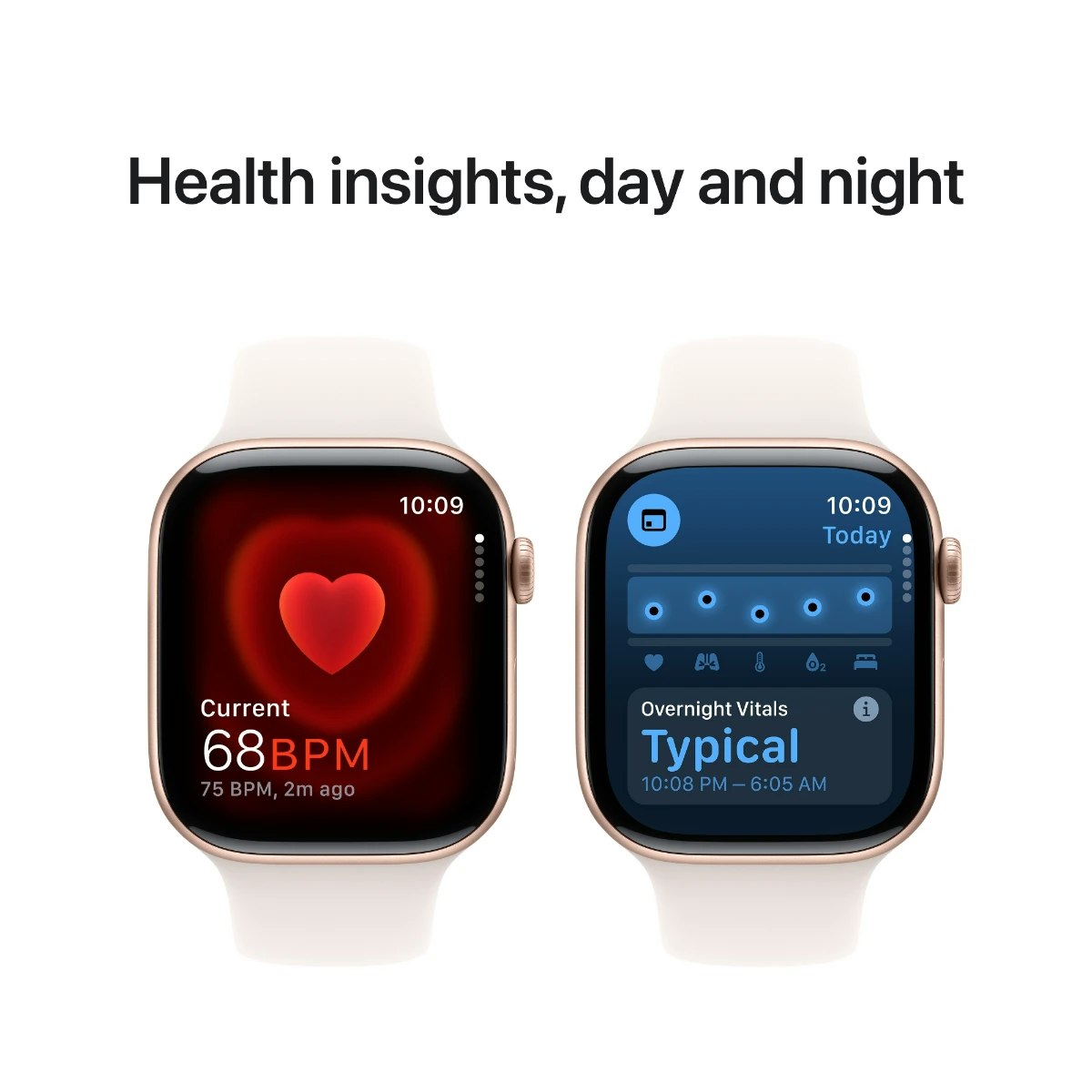 AppleWatch Series 10 GPS 46mm Silver Aluminium Case with Denim Sport Band - M/L