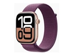 Apple Watch Series 10 GPS 46mm Guld Aluminium Case with Lila Band