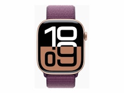 Apple Watch Series 10 GPS 46mm Guld Aluminium Case with Lila Band
