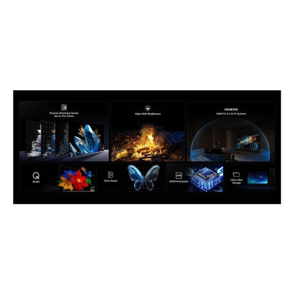 TCL C6KS 55C6KS TV 55" 4K Ultra HD Smart-TV QD-Mini LED