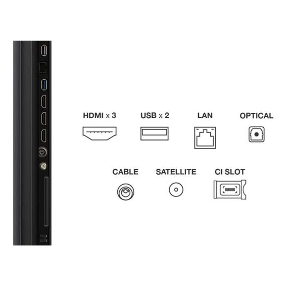 TCL C6KS 55C6KS TV 55" 4K Ultra HD Smart-TV QD-Mini LED