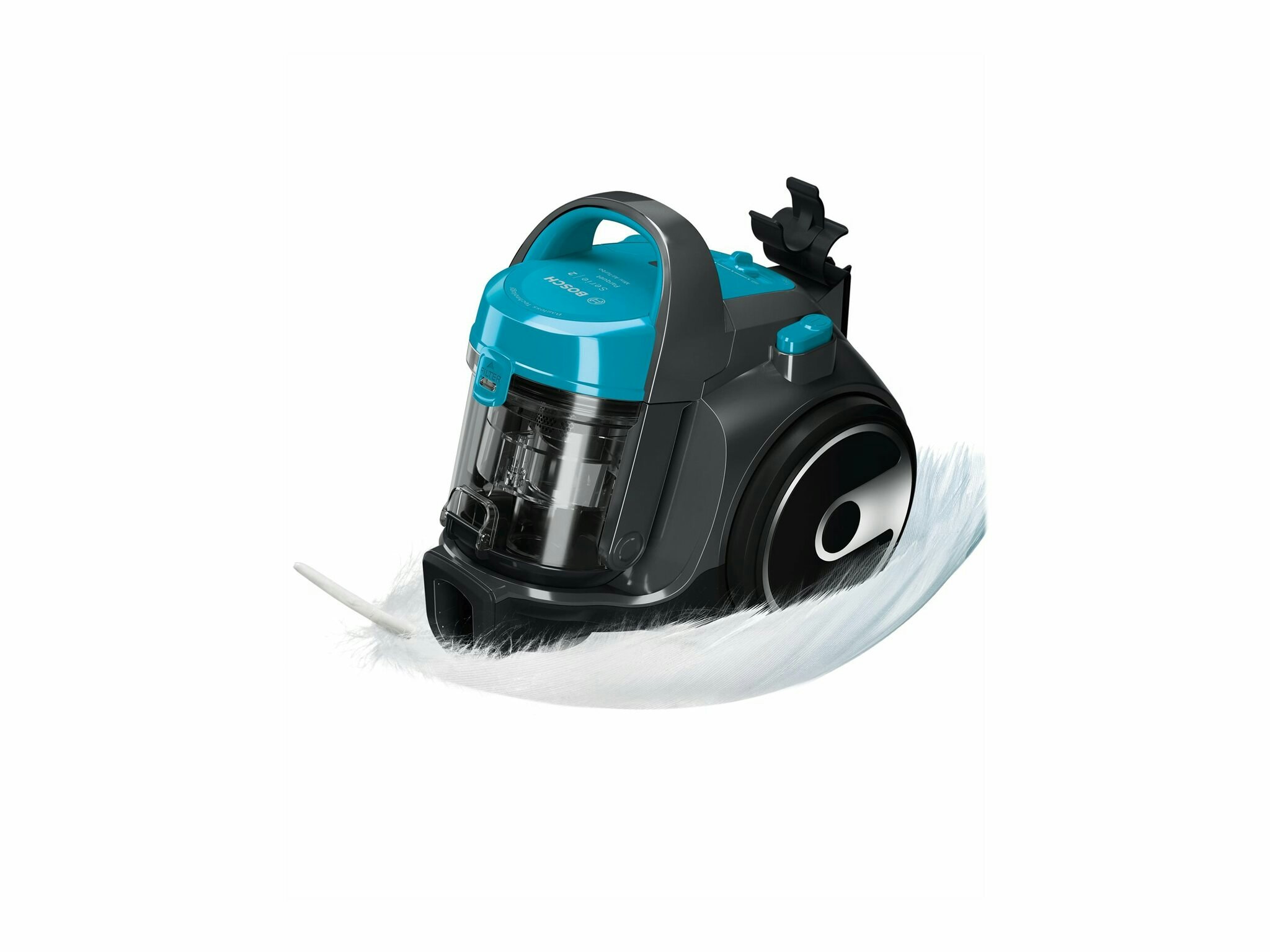 Bosch Serie | 2 BGS05X240 Dammsugare med behållare utan påse Turkos