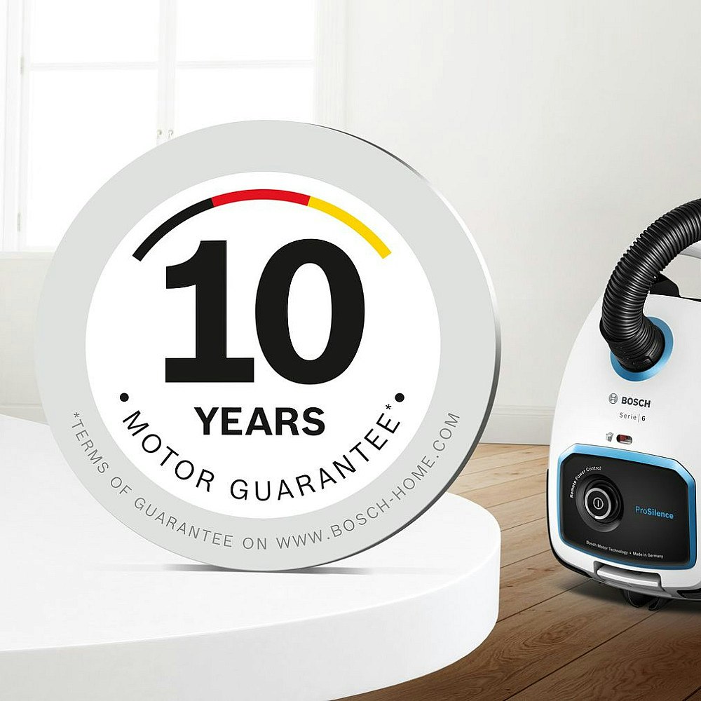 Bosch Serie | 6 BGB6SIL1 ProSilence Dammsugare 4liter Vit
