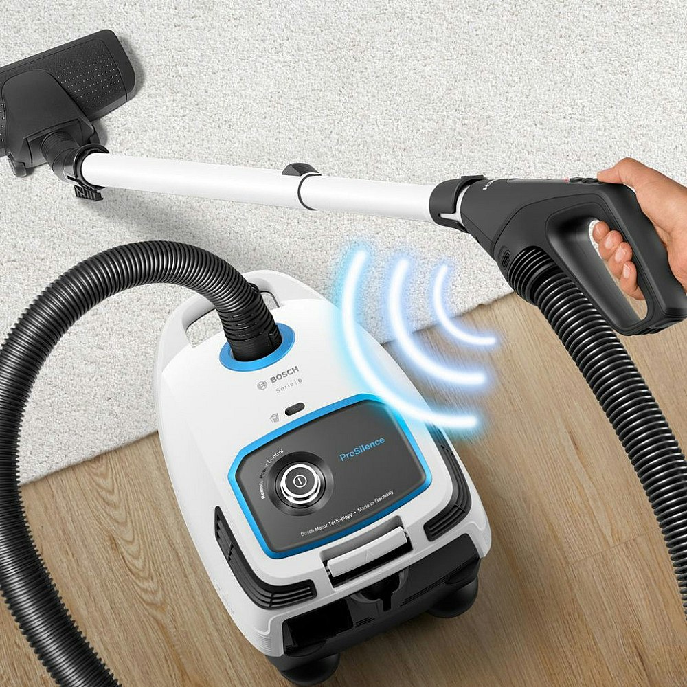Bosch Serie | 6 BGB6SIL1 ProSilence Dammsugare 4liter Vit
